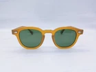 Moscot Lemtosh Goldenrod Scotch Green Lenses Sun Glasses 46-24-145 New. Price: $108.99.