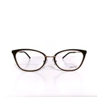Womens Innotec Black Rose Designer Cat Eyeglasses Frames 50-18-140 Made Japan New. Price: $79.95.