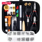 Paxcoo Jewelry Making Supplies Kit With Tools, Wires, Small, Multicolor New. Price: $28.99.