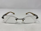 Coach Hc 5017(RENAE) 9071(DARK Brown 52-18-135 Rimless Eyeglasses Frame -E76 Pre-owned. Price: $200.00.