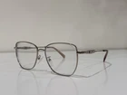 Michael Kors Mk 3081D 1014 Shanghai Square Silver Eyeglasses Frame 56*17*145 Pre-owned. Price: $69.99.
