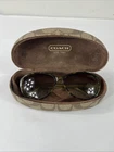 Coach Case + Spotty Tortoise Women Prescription Sunglasses Preowned Pre-owned. Price: $16.00.