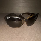 Ray-ban RB4257 Polarized Tortoise Shell Brown Wrap Sunglasses 130MM 100% Uv Pre-owned. Price: $50.00.