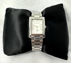 Emporio Armani Stainless Steel Natural Diamond Watch AR-3156 Works! Pre-owned. Price: $175.00.