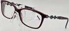 Gucci Gg 3624 Idv Square Burgundy Chain Eyeglasses Optical Frame 53-15-130 R1 Pre-owned. Price: $74.99.