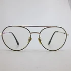 Police VPLE27K Aviator Eyeglasses Gold Black Metal Frame 54-16-145 Col 0301 Pre-owned. Price: $47.99.