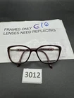 Elle Eyeglasses EL13346 Bu Frames 53 15 130 Flex Hinges Pre-owned. Price: $25.59.