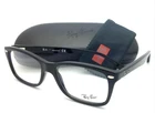 New Ray-ban Reading Glasses Rb 5228 2000EX 53-17 145 Shiny Black Frames Readers. Price: $239.99.