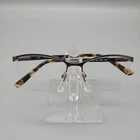 Escada Ves 873 Bronze Semi-rimless Cat Eyeglasses Frames Italy 140MM Pre-owned. Price: $29.99.