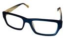 Police Mens Ophthalmic Frame Matte Dark Brown / Horn Rectangle V1766M 958M 53MM New. Price: $74.99.