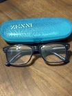 Authentic Zenni 126016 Pink Blue Eyeglasses Frames Only With Case 50-15-142MM Pre-owned. Price: $12.00.