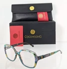 Brand New Authentic Coco Song Eyeglasses Other Side Col. 55MM CV224. Price: $107.99.
