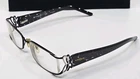 Vogue VO3736 352 Eyeglasses 17 130 Black Silver Glitter Frames Only Pre-owned. Price: $28.99.