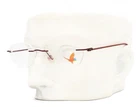 Maui Jim Mjo 2002-37-135 Rimless Eyeglasses Burgundy 50-17-135 New. Price: $58.50.
