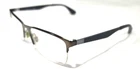 Ray Ban RB6335 2855 Gunmetal Rectangle Eyeglasses Frame 54-17 145 Tsb Pre-owned. Price: $33.99.