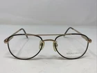 Mainstreet M839 Gold/brown 46-18-130 Metal Full Rim Eyeglasses Frame :P50 New. Price: $48.00.