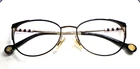 Carolina Herrera VHE191K COL.0301 Black/gold 51-16-135 Womens Eyeglasses Frames Pre-owned. Price: $44.54.
