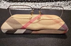 Burberry 1068 1003 Eyeglasses Frames 54-19-140 Gunmetal Italy W/ Case Pre-owned. Price: $44.99.