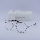 Alexander Mcqueen AM0368O 002 Shiny Gold 54MM Eyeglasses New Authentic. Price: $234.99.