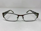 Prodesign Denmark Japan 5141 C.5031 53-17-135 Brown/mint Eyeglasses Frame TS65 New. Price: $81.00.