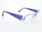 Alain Mikli A0656 Eyeglasses Frames 23 Purple 54 18-130 Silver Hand Made M536 Pre-owned. Price: $69.11.