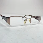 Prada Eyeglasses Frames Only, Vpr 56M, 4AC-1O1, 53-17-135, Brown, Made In Italy Pre-owned. Price: $69.00.