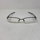 Oakley Rhinochaser 3111-0152 Cement Gray 52-19-143 Eyeglasses HK53 Pre-owned. Price: $24.00.