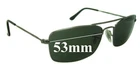 Sfx Replacement Sunglass Lenses Fits Ray-ban RB3309 53MM Wide New. Price: $34.99.
