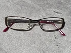 Jill Stuart JS005-1 Eyeglasses Frame Petite 50-17-135 Brown Pre-owned Sharp. Price: $19.99.