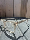 Calvin Klein Jeans CKJ19525 275 Translucent Pink Eyeglasses Frame Only 52-17-140 Pre-owned. Price: $55.00.