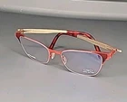 Ovvo Optics 6009 Red/ Platinum Handmade Titanium Eyeglass Frame 49/18/135 New. Price: $219.95.