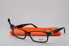 New Ray-ban Rb 5206 2445 Havana Clear Green Authentic Eyeglasses 54-18. Price: $135.15.