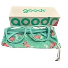 Goodr Electric Dinotopia Carnival Blue Glass Frame Lenses OG-TL-PR1 New. Price: $29.99.