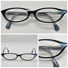 Alain Mikli Paris Eyeglass Frames Women's A0121-03 Handmade France Asymmetrical Pre-owned. Price: $175.00.