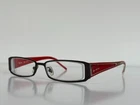 Ray Ban Rb 8584 1000 Rectangle Red Eyeglasses Optical Frame 51-16-140 Pre-owned. Price: $69.99.