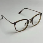 Ray-ban Rb 7140 5687 Tortoise Brown Eyeglasses Frames 49-20-150MM Pre-owned. Price: $29.98.
