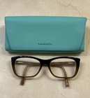 Tiffany & Co. 2174-8256 Brown Tortoise Shell Full Rim Plastic Eyeglass Frames Pre-owned. Price: $50.00.