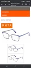 Dutz Eyewear DZ798 Col. 50/22/145 Blue Grey Hypoallergenic Eyeglass Frames Pre-owned. Price: $85.99.