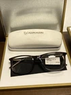 Calvin Klein CK19513 201 Crystal Dark Brown Rectangle Mens Eyeglasses 55-18-145 New. Price: $42.45.
