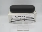 Oakley Valve OX3093-0253 Rimless Eyeglasses Pewter Size 53-18 New. Price: $89.99.