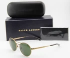 New Polo Ralph Lauren 3142 9251/71 Gold Havana Authentic Sunglasses 52-20. Price: $101.15.