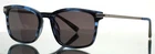 John Varvatos V539 Blue Horn Mens Rectangle Full Rim Sunglasses 55-20-145 B:42 New. Price: $64.99.