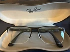 Ray Ban Rb 6335 2503 Black Gunmetal Eyeglasses Frame Rx 56-17 New. Price: $64.99.
