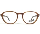Persol Eyeglasses Frames 3053-V 9006 Terra Di Siena Brown Round 52-19-145 New. Price: $109.99.