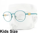Versace Kids Eyeglasses Vk 1002 1498 Matte Teal 48MM W/case Size New. Price: $89.50.