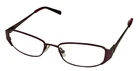 Jones New York Womens Metal Rectangle Eyewear Frame, J472 Purple 52MM. Price: $39.99.