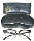 Ray-ban RB5154 Clubmaster 2000 (51 21).3N-BLACK & Silver (frames Only) W/2 Cases Pre-owned. Price: $49.95.