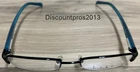 Nicole Miller Carnivale Eyeglasses Frame Black Aqua 50-19-135 New. Price: $54.99.