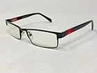 Hugo Boss MOD.3245 Eyeglasses Frame Italy 52-18-135 Black Matte/red I165 Pre-owned. Price: $44.00.