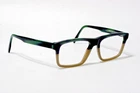 Maui Jim Mjo 2124-95 Blue Green Brown Horn Eyeglasses 56-19 150 Italy M218 Pre-owned. Price: $59.99.